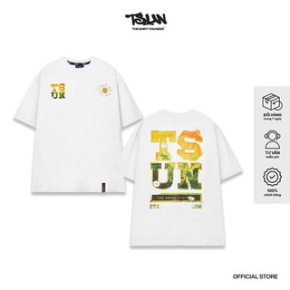 Áo thun tsun sunrise tee trắng - unisex