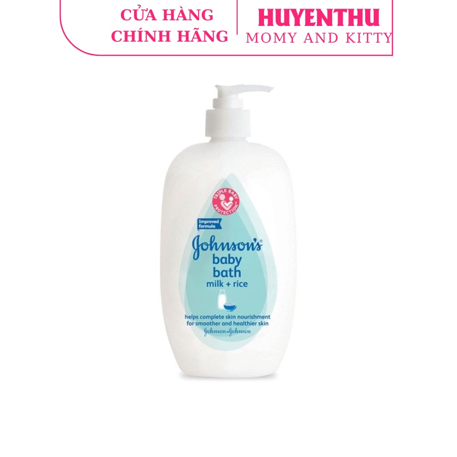 SỮA TẮM CHỨA SỮA VÀ GẠO JOHNSON'S MILK + RICE BABY BATH 500ML