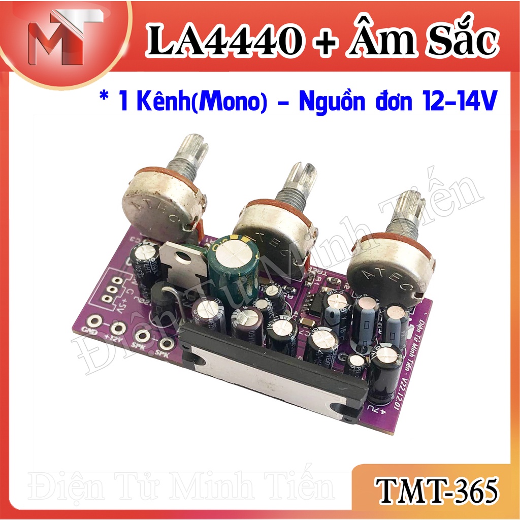 ✅ Mạch Công Suất LA4440 & Âm Sắc 5532 - 12V đơn