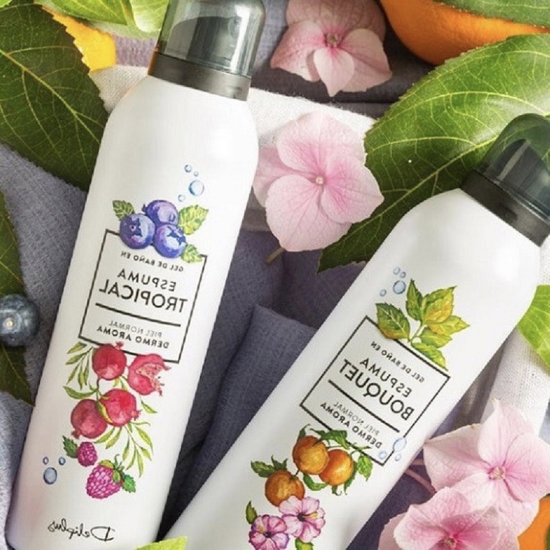 Sữa tắm/ Gội khô dạng gel tạo bọt Espuma Tropical Hoa Quả thơm dai
