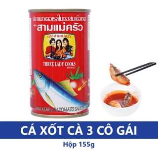 Cá mòi 3 cô Thái Lan. combo 10 hộp