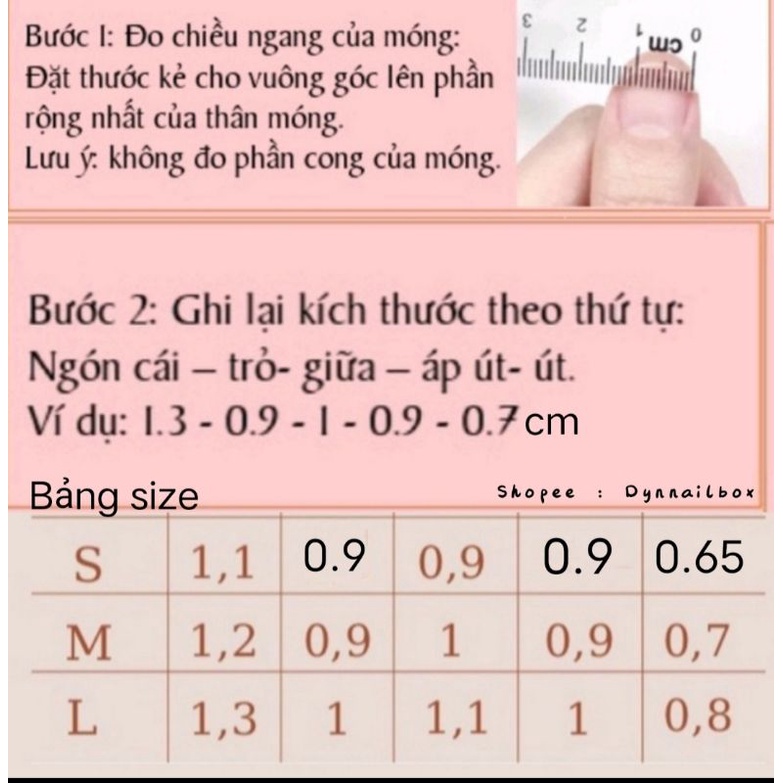 Móng tay giả màu 104 (ảnh thật)