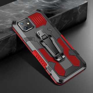 Ốp Điện Thoại TPU + PC Chống Sốc Phối Giá Đỡ Nhẫn Từ Tính Cho Iphone X XS 11 12 Pro Max