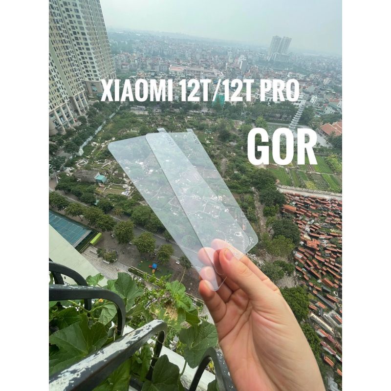 Bộ 2 kính cường lực xiaomi 12T/12T pro Chính hãng GOR