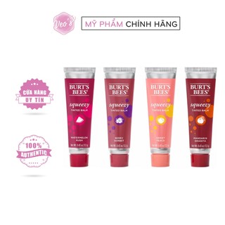 Son dưỡng môi Burt's Bee 100% Natural Origin Squeezy Tinted Lip Balm