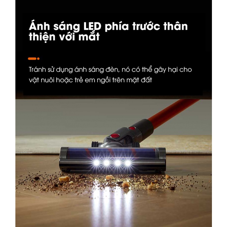 Máy hút bụi cầm tay đa năng không dây hút bụi giường nệm/ xe hơi/ gia đình ROWANTO V22 HYPER DETECT