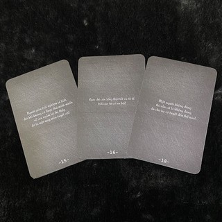 Bộ Bài Nhắc Nhở Haletu White (Light) (Guu Tarot Shop)