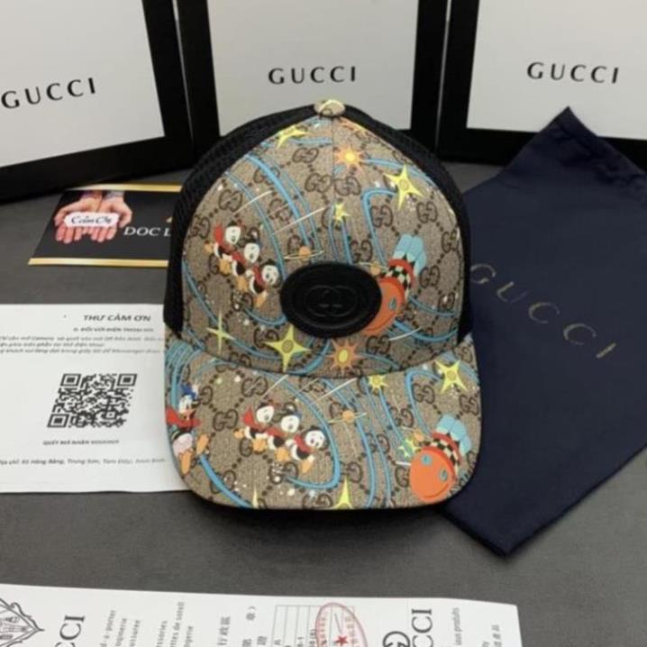 Nón gucci vịt cao cấp, mũ lưỡi trai nam nữ form dáng chuẩn hoa văn đường chỉ sắc nét GCVIT-01