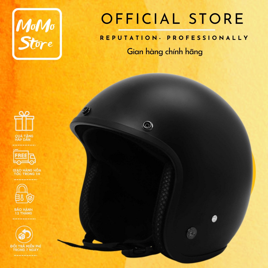 Mũ Bảo Hiểm 3/4 Royal M20C Logo Viền Đồng, Mũ Bảo Hiểm Xe Máy Chính Hãng An Toàn Cho Người Sử Dụng