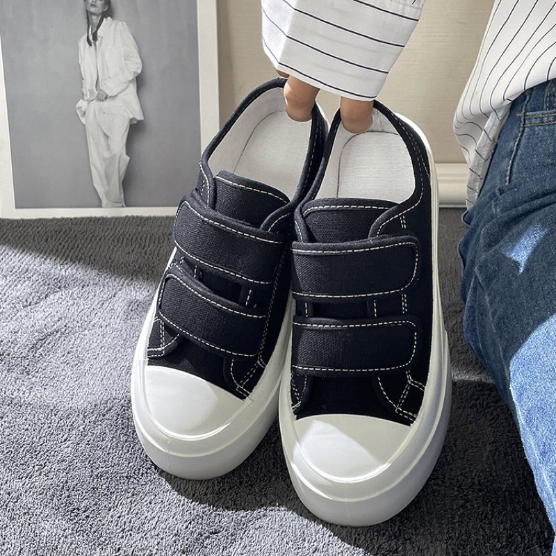 Giày nữ thể thao sneaker quai dán in hoạ tiết kiểu ulzzang giá rẻ HAVAVA G017