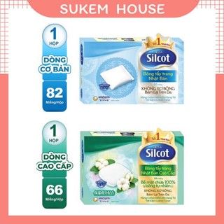 Bông tẩy trang SILCOT cơ bản, cao cấp, bông đắp dưỡng