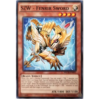 [Thẻ Yugioh] SZW - Fenrir Sword |EN| Common