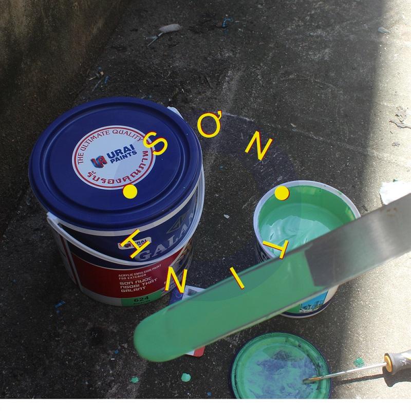 Sơn nước ngoại thất Premium Galant xanh lá Amanda 624 (3350ml ~5Kg )