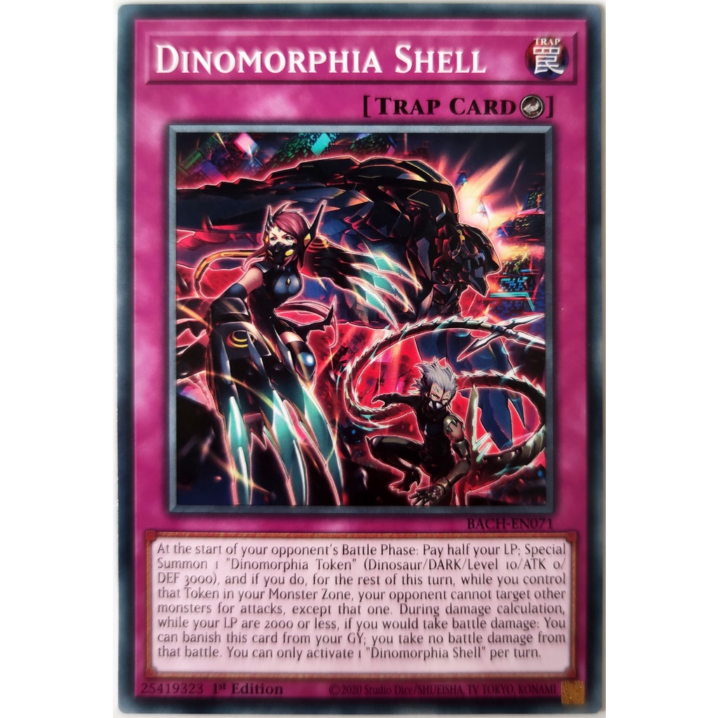 [Thẻ Yugioh] Dinomorphia Shell |EN| Common