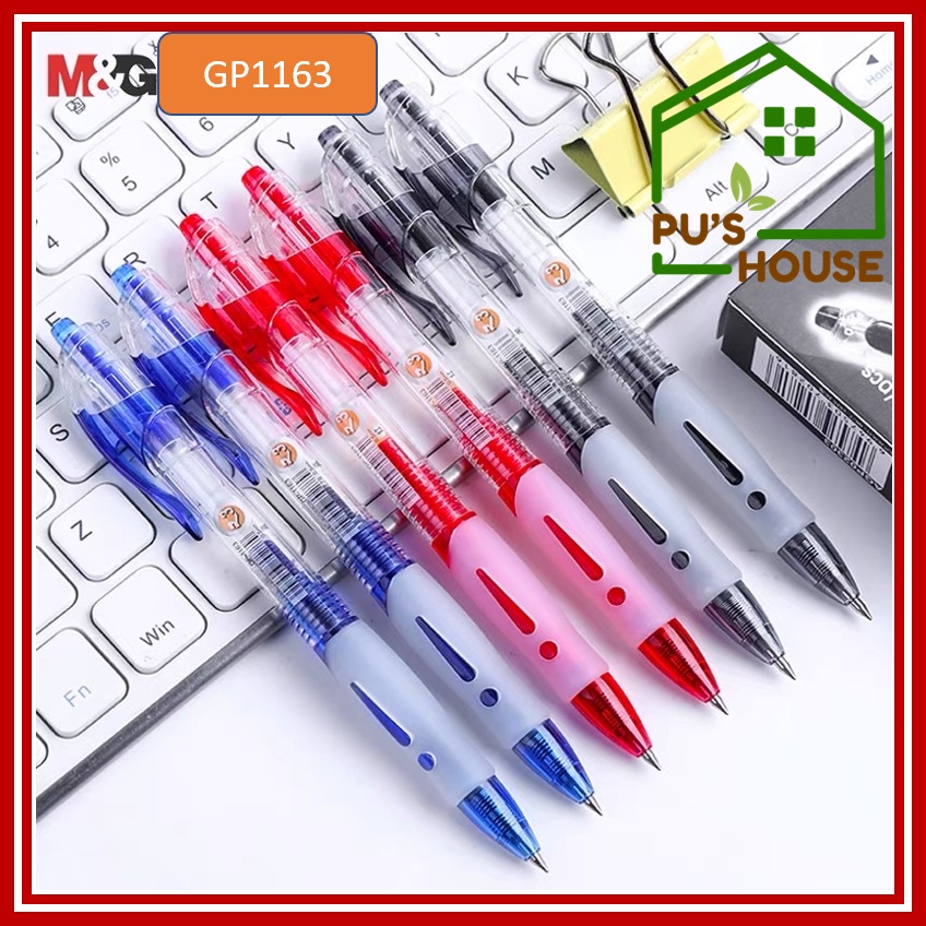 Bút Gel Nước M&G GP1163 ,Bút Béo M&G Chính Hãng , Bút Chấm Bài M&G , Bút Luyện Chữ Đẹp