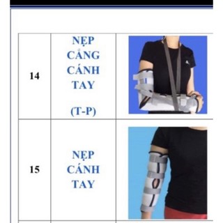 Nẹp cẳng cánh tay. Nẹp cánh tay