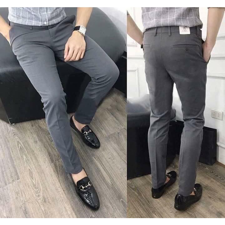 Quần tây nam dáng trẻ phong cách công sở nam kiểu dáng ôm body trẻ trung nam tính