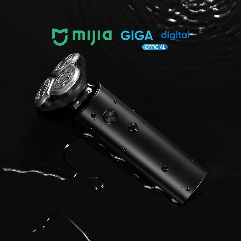 Máy Cạo Râu Xiaomi Mijia S500 - 3 lưỡi tự mài đa năng cạo khô và ướt