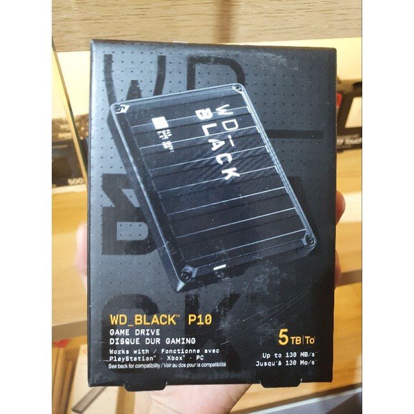 Ổ cứng di động HDD WD Black P10 2TB - 4Tb - 5TB 2.5inch USB