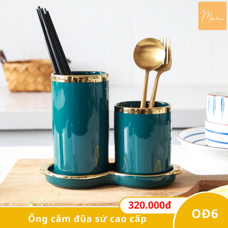 Ống cắm đũa sứ cao cấp