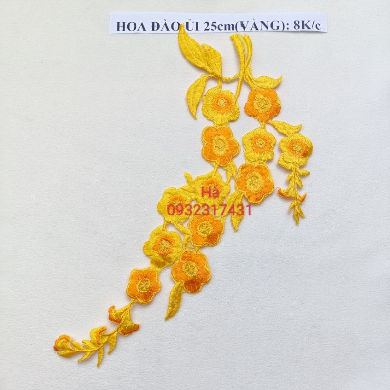 Cành đào ủi áo