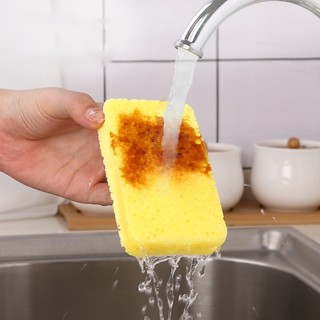 Set 2 Miếng Rửa Chén Bọt Biển Siêu Thấm Hút - Miếng Rửa Bát - HoàngGiaDụng