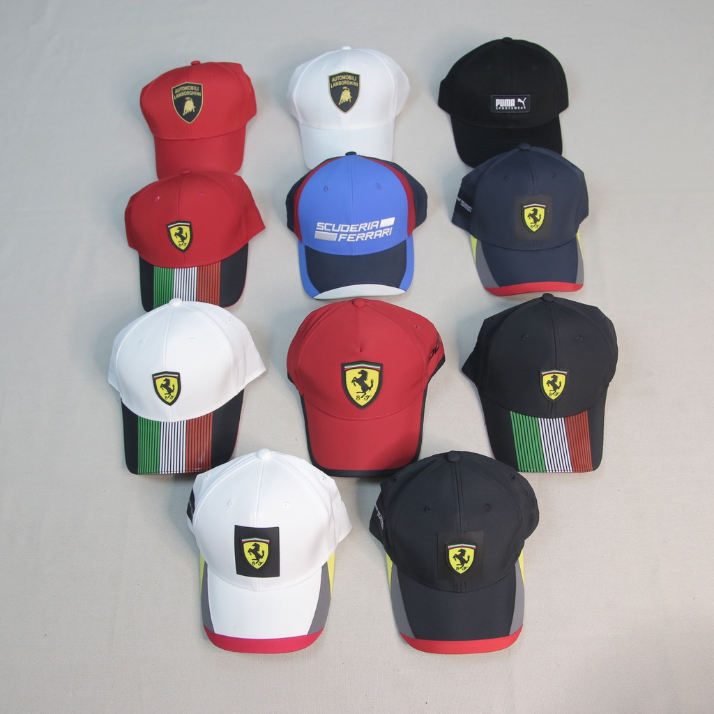 NÓN KẾT PUMA FERRARI SF TURBO HYPERCAR CAO CẤP, NÓN THỜI TRANG ĐA MÀU,CÁ TÍNH ,xuất xịn
