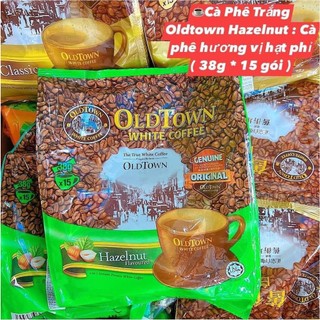 Date 2024 Cà phê trắng oldtown white coffee Malaysia hazelnut