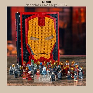 Ironman book lắp ghép 55 minifigures - mô hình lắp ráp sách ironman 55 nhân vật
