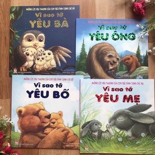 Sách - Vì sao tớ yêu ( bộ 4 cuốn)