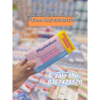 (Hàng có bill) Nước muối sinh lý Pháp Gifrer Physiodose (hộp 40 ống x 5 ml)