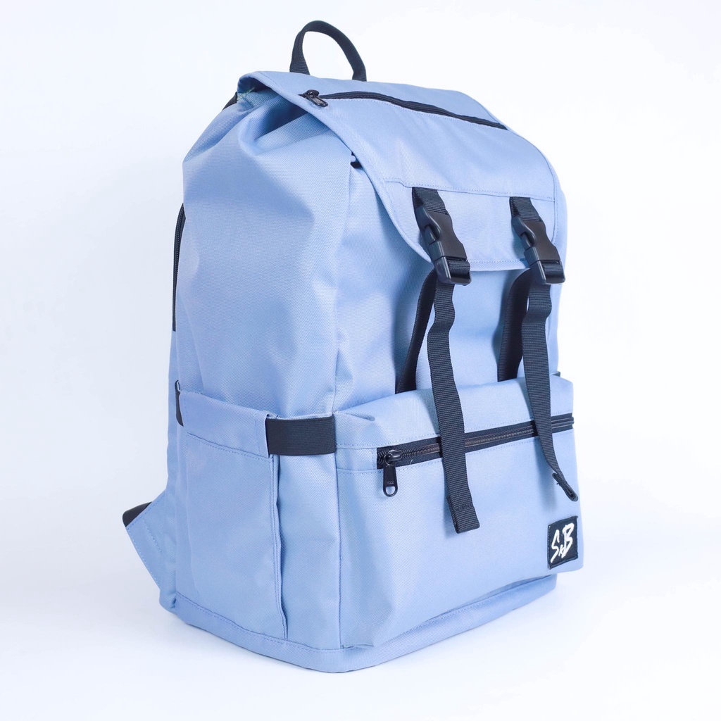 Essentials Backpack balo chính hãng thương hiệu S&B màu xanh