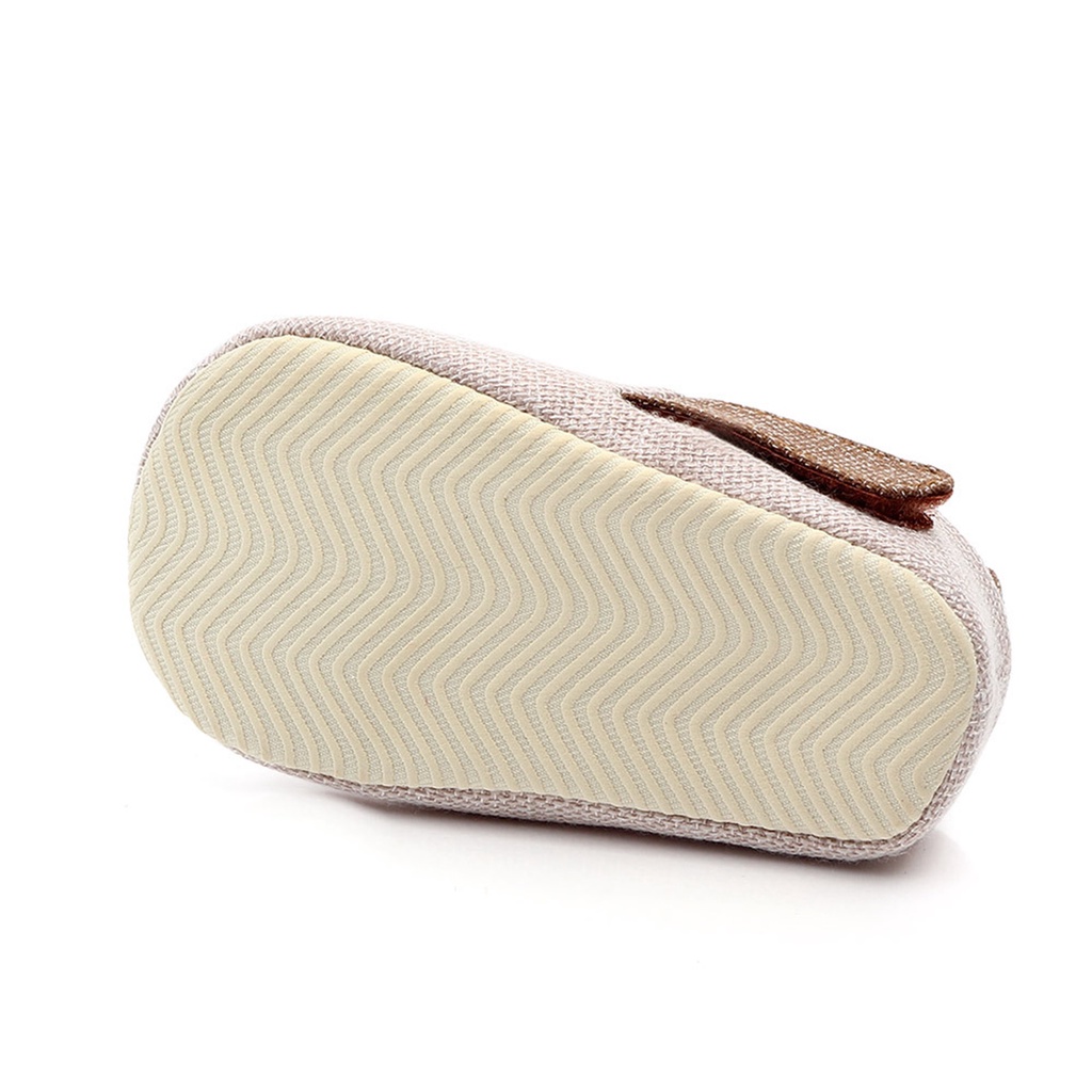 Babyfair. Giày Cotton Đế Mềm Chống Trượt Thoáng Khí Dành Cho Bé Tập Đi