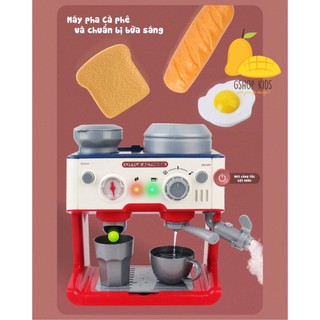 Đồ chơi máy pha cà phê mini, mở tiệm trà sữa ngay tại nhà cho bé