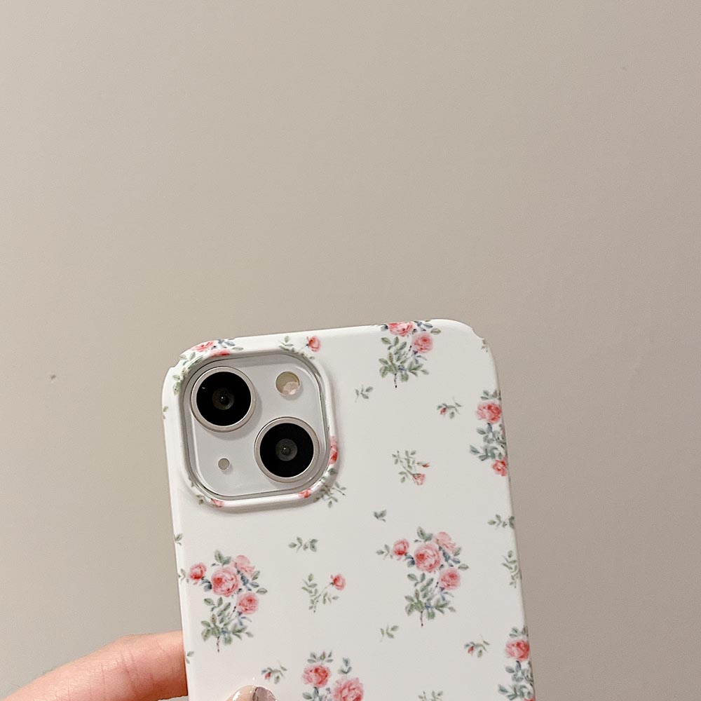 Ốp Điện Thoại Cứng Hình Hoa Cho iPhone X Xs Xr Xsmax 11 11ProMax 12 12Pro 12ProMax 13 13Pro 13ProMax 14 14Pro 14Plus 14ProMax