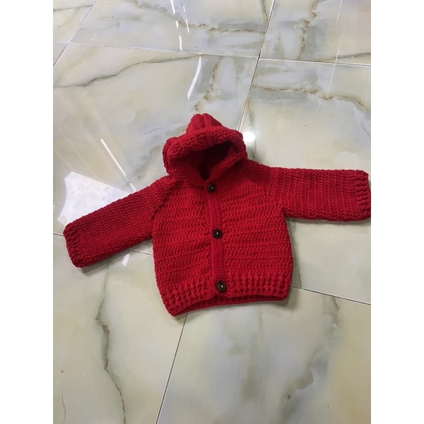 Áo khoát len HandMade cho bé