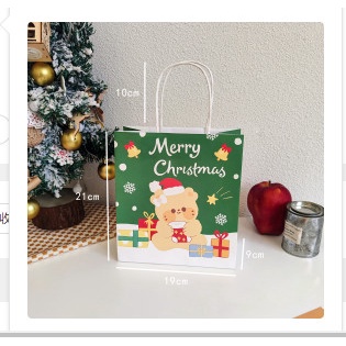 Túi giấy đựng quà tặng noel hoạt hình dễ thương TINA SHOP PK441