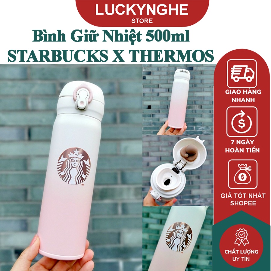 Bình/ly nước STARBUCKS X THERMOS Malaysia giữ nhiệt chính hãng cao cấp bình starbuck