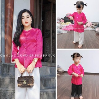 Bà Ba Gấm Lụa Cao Cấp Mẹ Và Bé