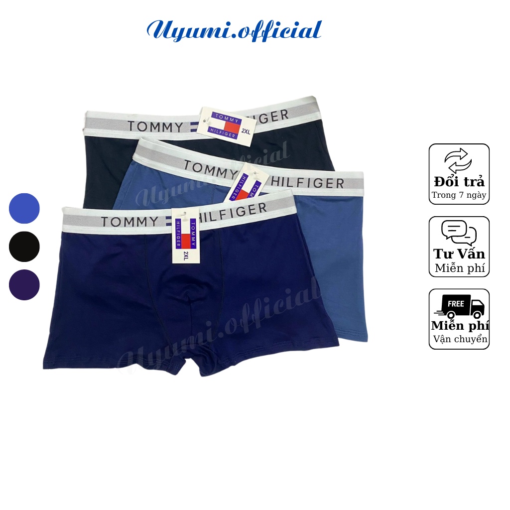Quần lót đùi nam COTTON cao cấp TOMMY, quần sịp đùi nam kháng khuẩn mềm mịn co giãn 4 chiều
