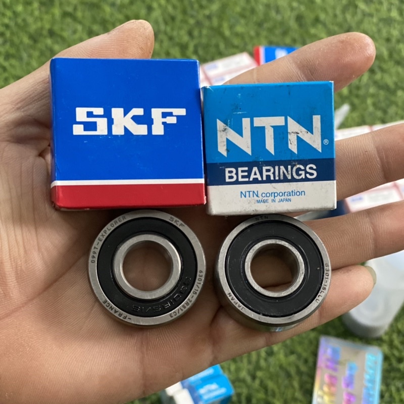 Vòng Bi Bạc Đạn SKF NTN 6301/15 2rs lỗ 15 lưng 37 (6301 lỗ 15) dùng chế mâm bánh sau Exciter 150