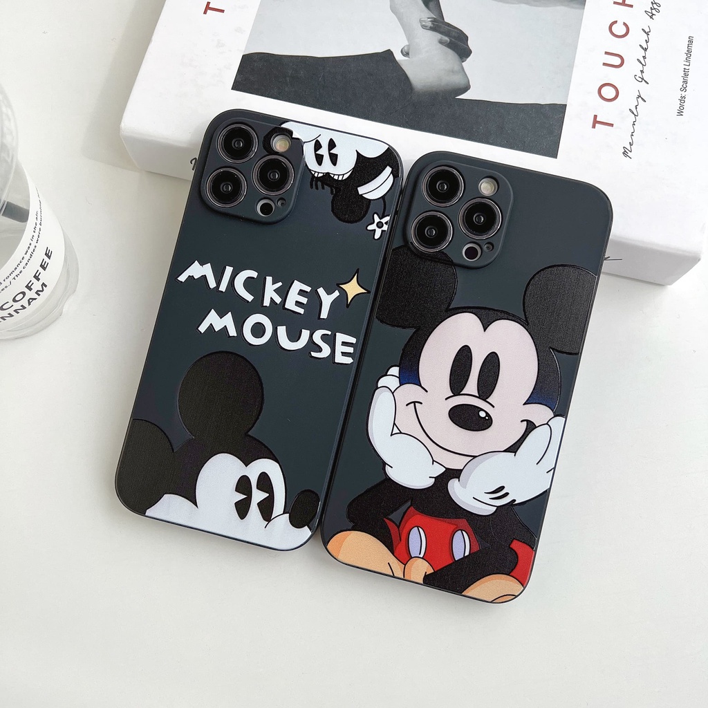 Ốp Điện Thoại Chống Sốc In Hình Chuột Mickey Cho iPhone 14 / 13 / 12 / 11 / X / 8 / 7P / 6