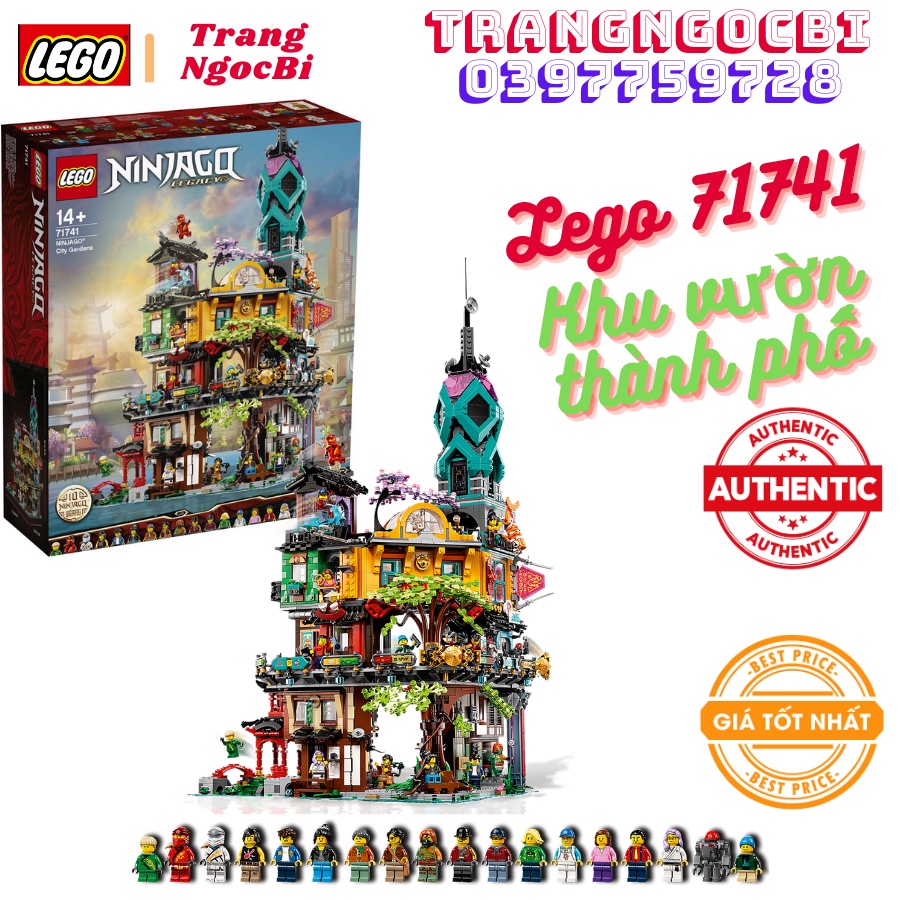 LEGO Ninjago 71741 NINJAGO - Khu vườn thành phố