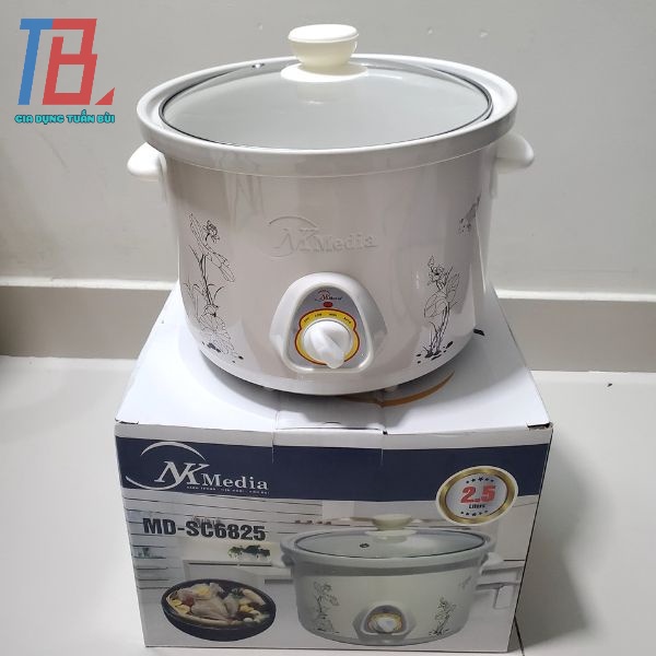 Nồi nấu cháo cho bé, nồi kho cá Đạt Tường/H.TECH 1.5L/2.5L công suất 135W/235W - Chính hãng BH 12 tháng