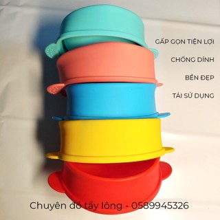 Chén nấu sáp wax lông chống dính silicon, dễ dàng làm sạch, chịu nhiệt, lồng nồi nấu sáp 400ml