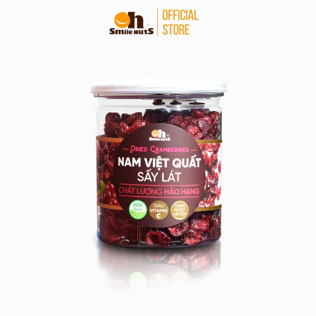Nam Việt Quất Sấy Lát Thượng Hạng Từ Mỹ 250gr – Chứa Nhiều Vitamin Và Khoáng Chất Thiết Yếu, Hỗ Trợ Miễn Dịch