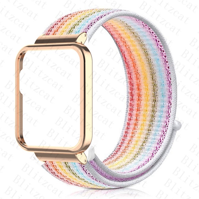Dây Đeo Nylon Bảo Vệ Cho Đồng Hồ Thông Minh Xiaomi Mi Watch Lite Redmi Watch 2 Lite