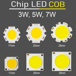 Bóng đèn led cob, cri>80, nhân led 3w, 5w, 7w, 9w, 12w, 15w, 18w, 20w