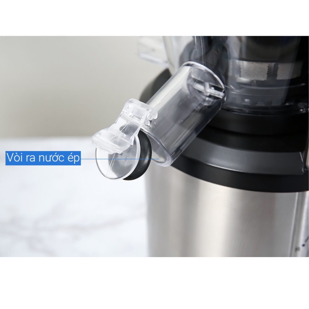 Máy ép trái cây Slowjuicer công suất lớn Mishio OJ6-Fruitberry-S 400W