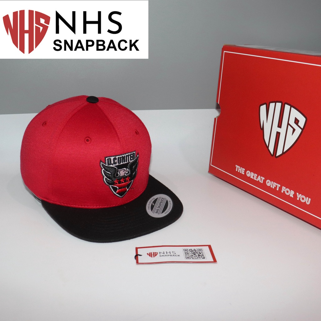 Nón NHS Snapback Đại Bàng Đỏ Kết Đen ĐB001.